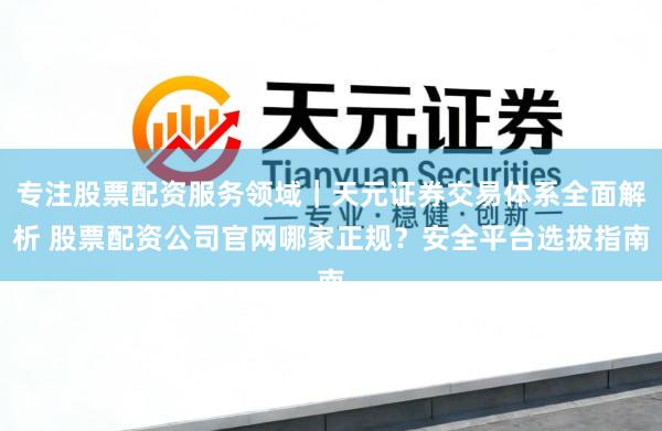 专注股票配资服务领域｜天元证券交易体系全面解析 股票配资公司官网哪家正规？安全平台选拔指南