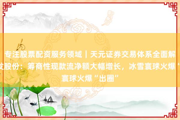 专注股票配资服务领域｜天元证券交易体系全面解析 华发股份：筹商性现款流净额大幅增长，冰雪寰球火爆“出圈”