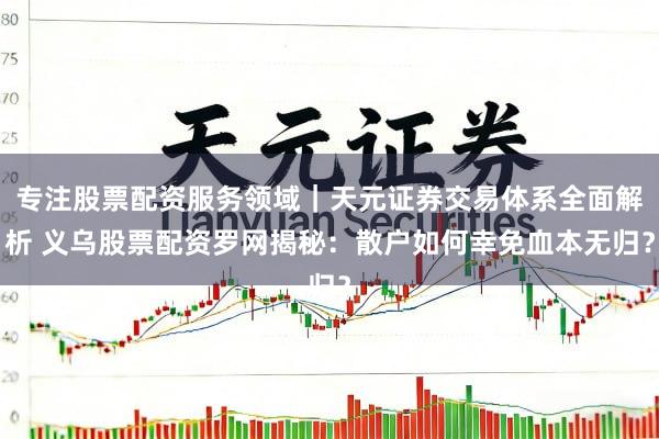 专注股票配资服务领域｜天元证券交易体系全面解析 义乌股票配资罗网揭秘：散户如何幸免血本无归？